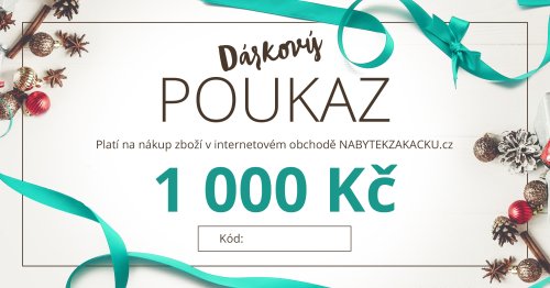 Dárkový poukaz 1 000 Kč