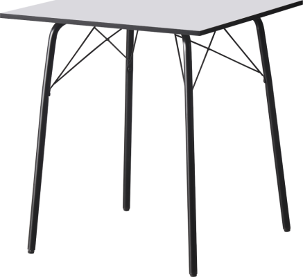 Jídelní stůl NALAK TYP 1 bílá 70x70x75 cm