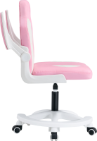 Otočná židle ODELIA růžová/bílá